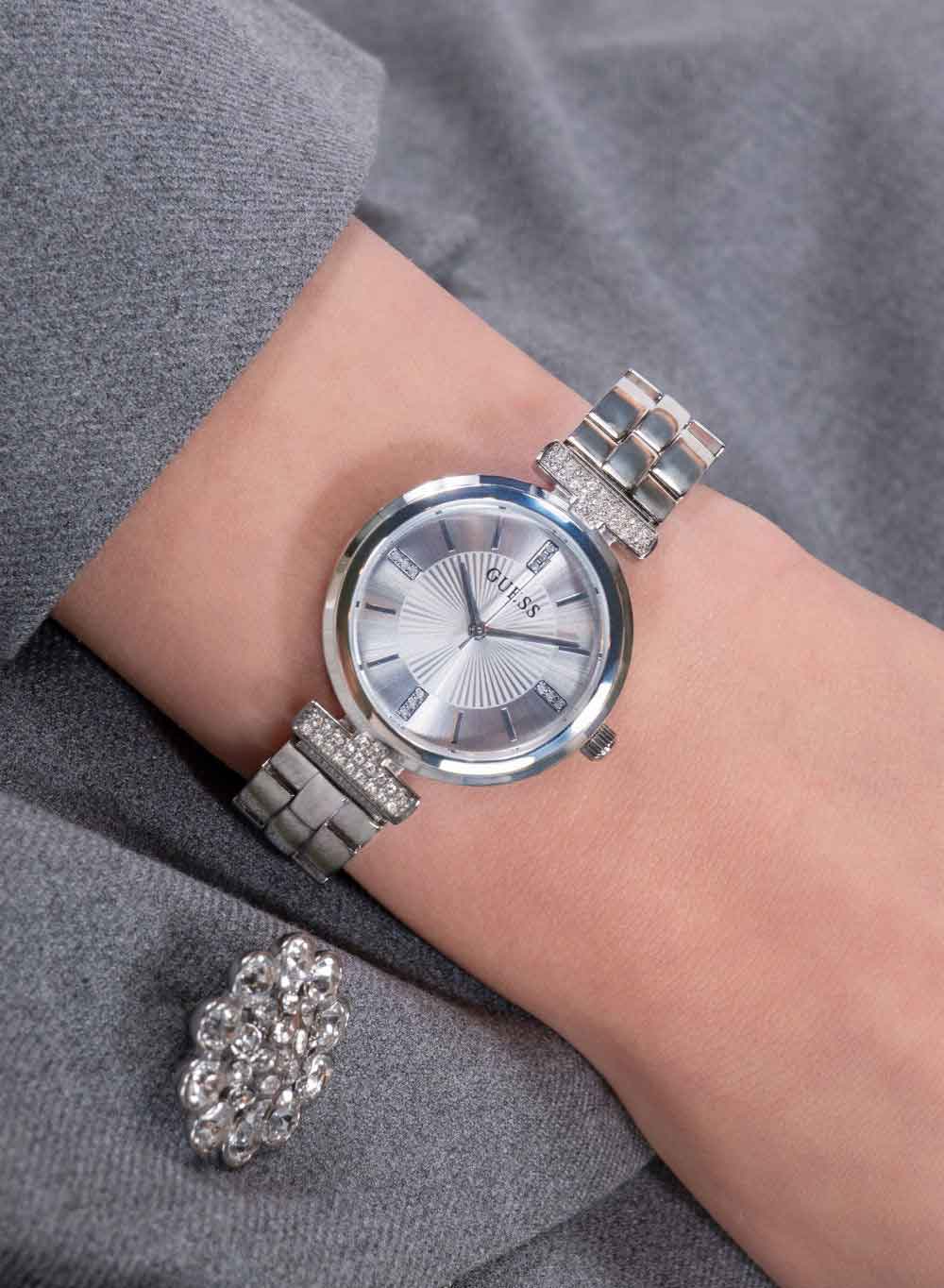 GUESS ARRAY GW0762L1 Γυναικείο Ρολόι Quartz Ακριβείας